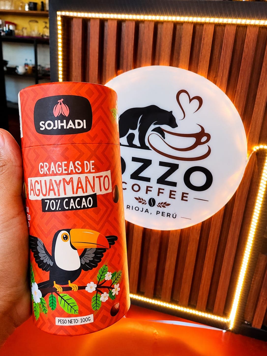 Grajeas Aguaymanto 100Gr, producto de Ozzo Coffee