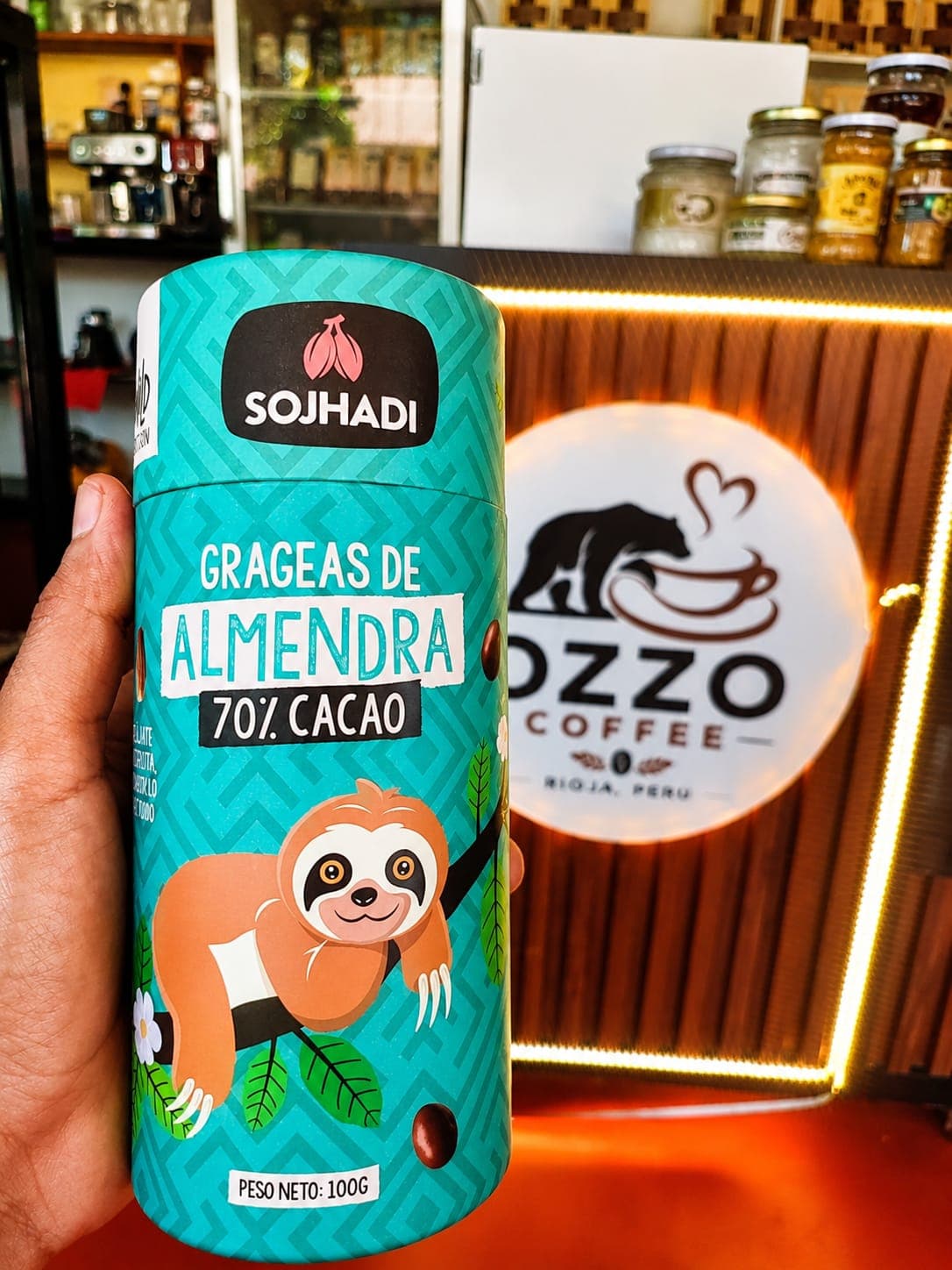Grajeas de Almendras 100Gr, producto de Ozzo Coffee