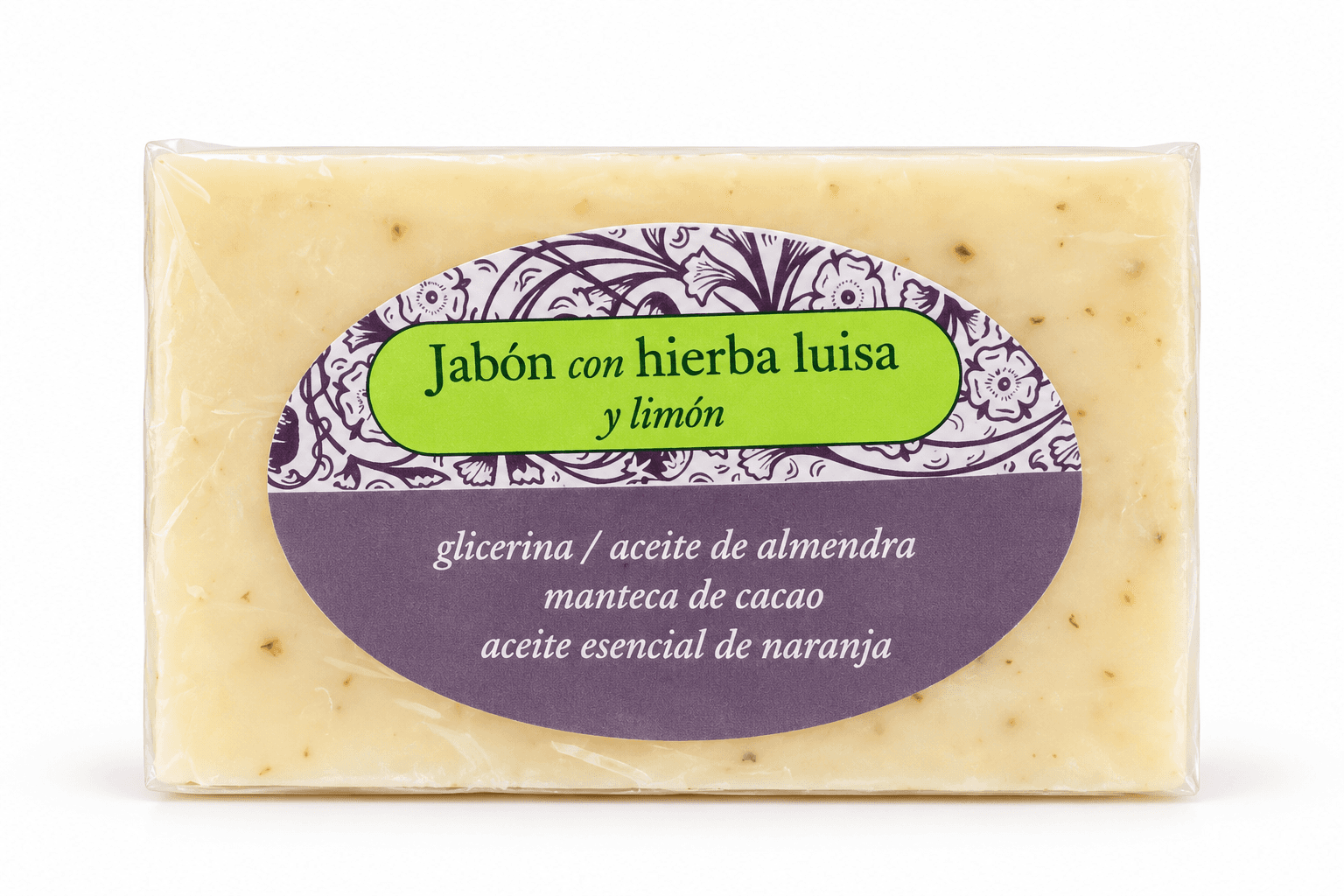 Jabón de hierba Luisa y Limón, producto de Ozzo Coffee
