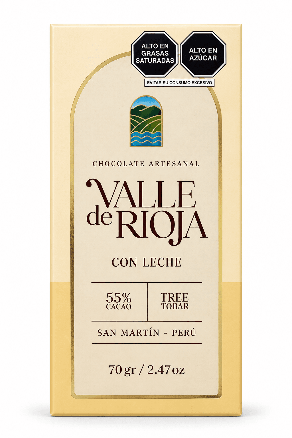 Chocolate Con Leche Tableta Grande 70Gr, producto de Ozzo Coffee